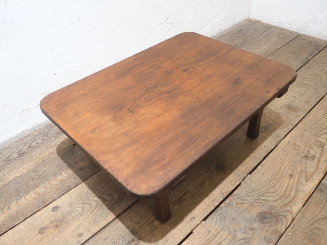 1300　昭和レトロなちゃぶ台　ローテーブル　展示台　古家具　座卓　文机　デスク