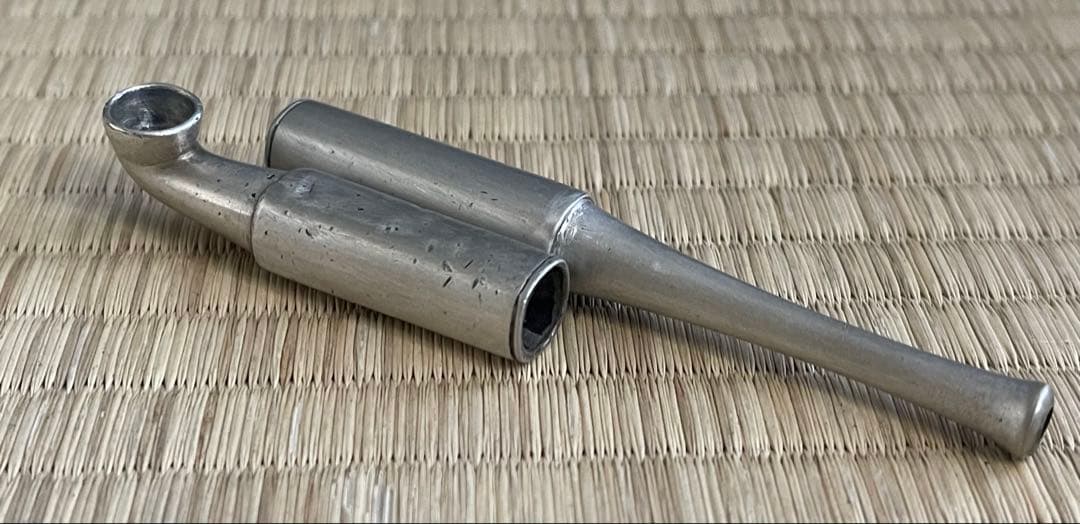 純銀　キセル　煙管　木箱有　30g