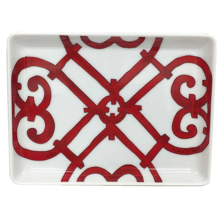 HERMES エルメス ガダルキヴィール プレートトレイ 角皿 aq11568