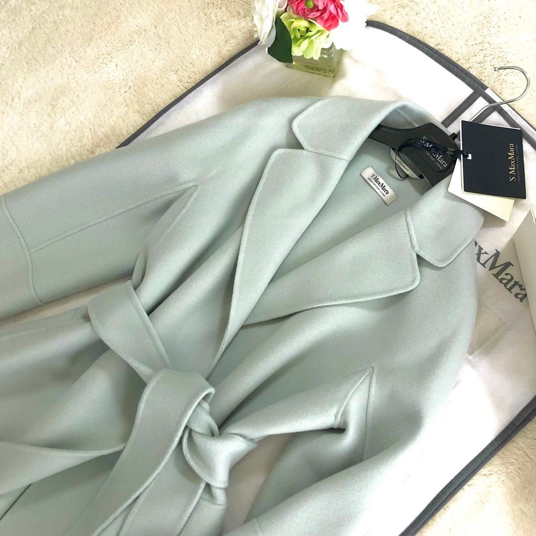 新品タグ付‼️【マックスマーラ】2026年新作カラー　40パウダーブルーグリーン
