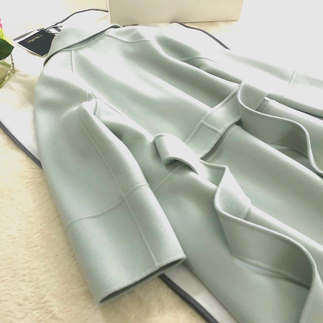 新品タグ付‼️【マックスマーラ】2026年新作カラー　40パウダーブルーグリーン