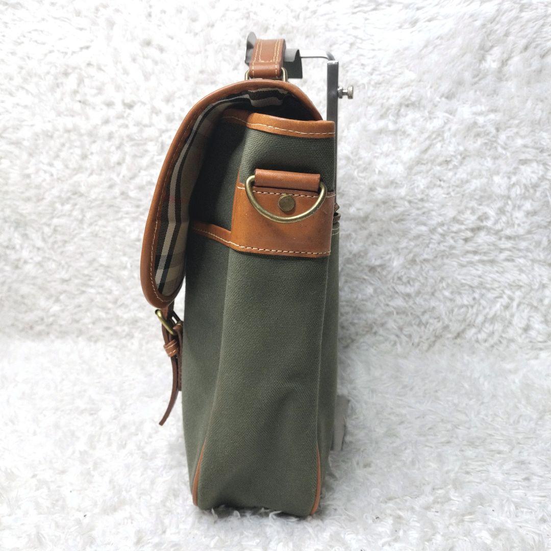 バーバリー　メッセンジャーバッグ ホースロゴ　A4可 2way　ノバチェック