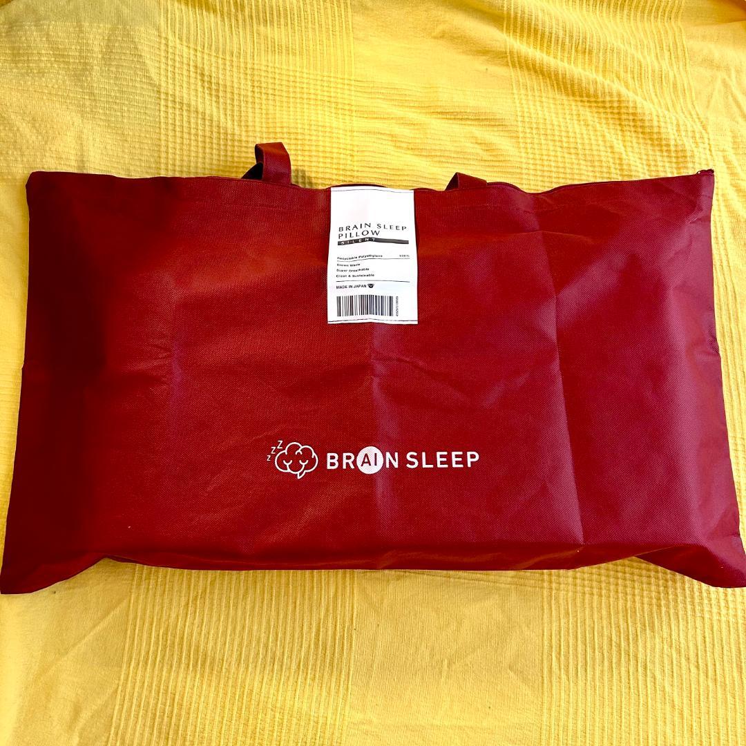 BRAIN SLEEP PILLOW SILENT カバー2枚付き 中古美品