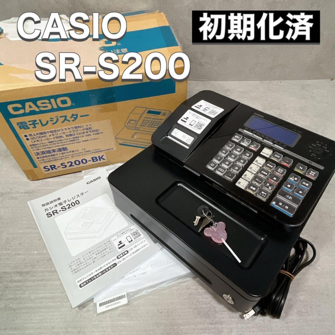 カシオ CASIO レジスタ SR-S200-BK ブラック