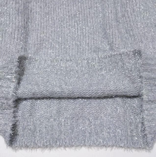 新品未使用★1er Arrondissement★ラメシャギーニットプルオーバー