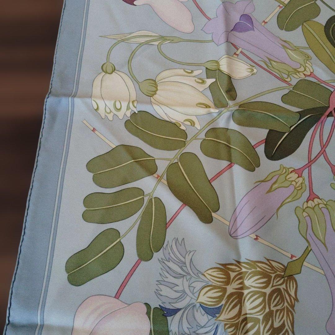 ✨極美品✨ HERMES エルメス ギリシャの花 スカーフ カレ90