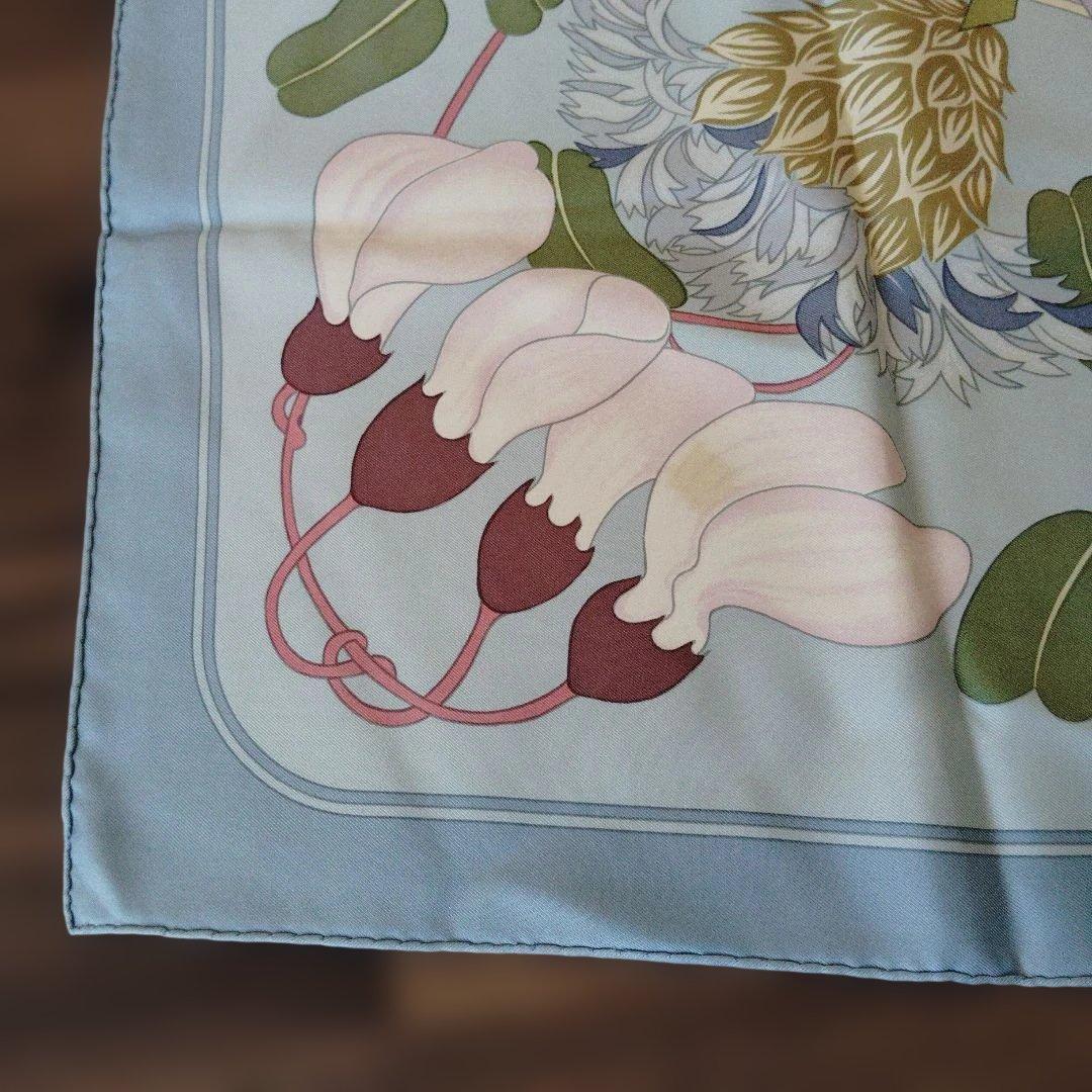 ✨極美品✨ HERMES エルメス ギリシャの花 スカーフ カレ90