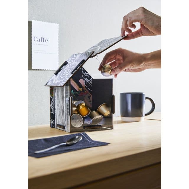 ネスプレッソ・カプセルホルダー＆家型収納ボックス