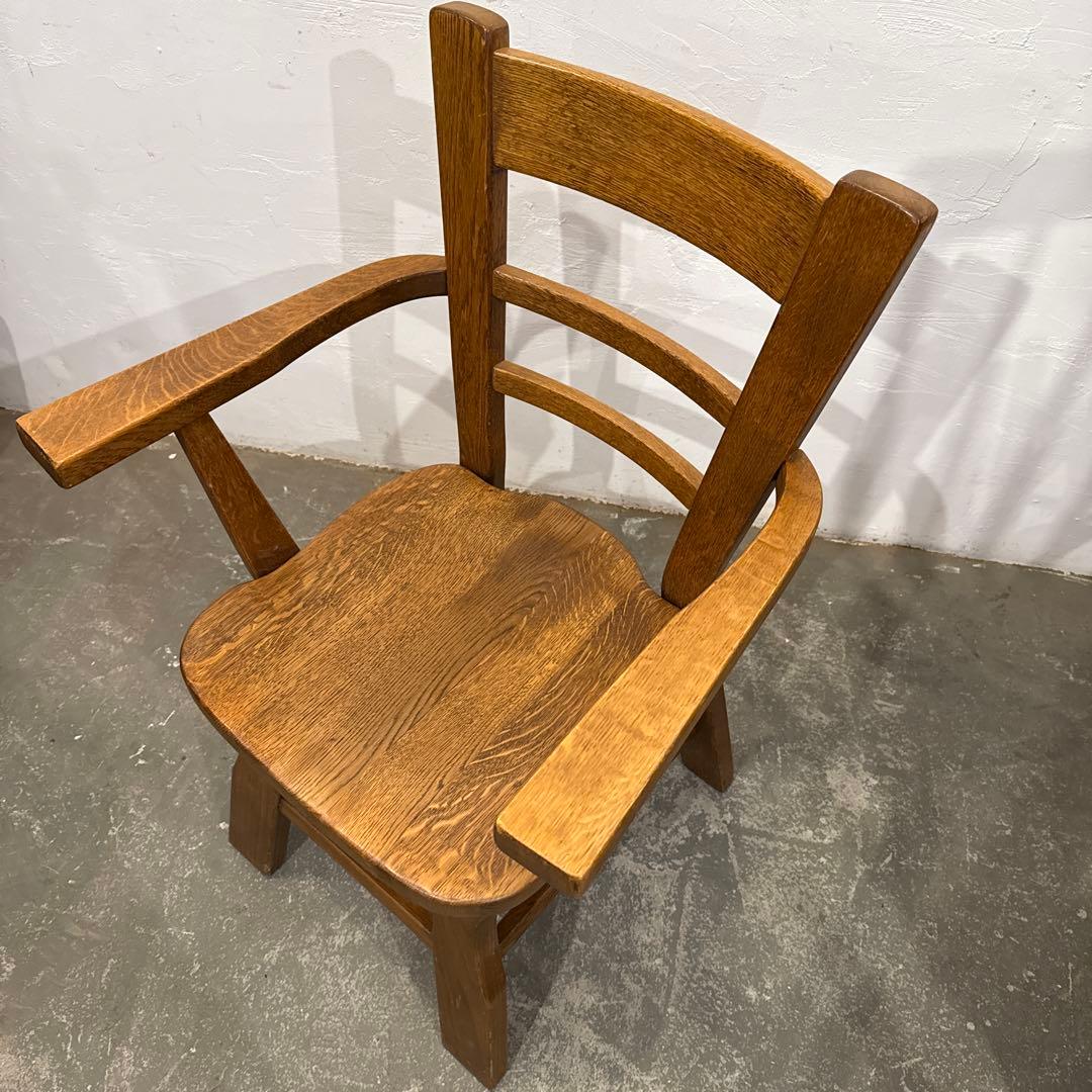 ヴィンテージ　ダイニングチェア　アームチェア　2