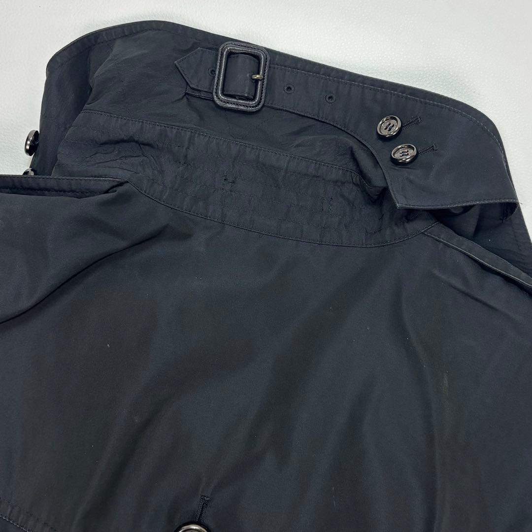 BURBERRY LONDONトレンチコート シングル メガチェック ナイロン