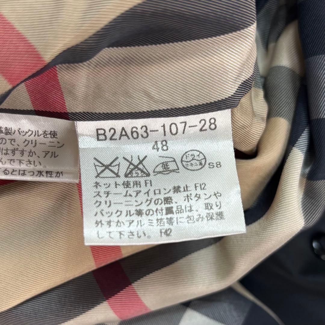 BURBERRY LONDONトレンチコート シングル メガチェック ナイロン