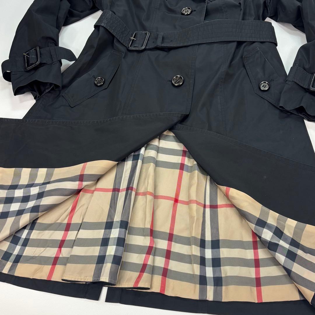 BURBERRY LONDONトレンチコート シングル メガチェック ナイロン
