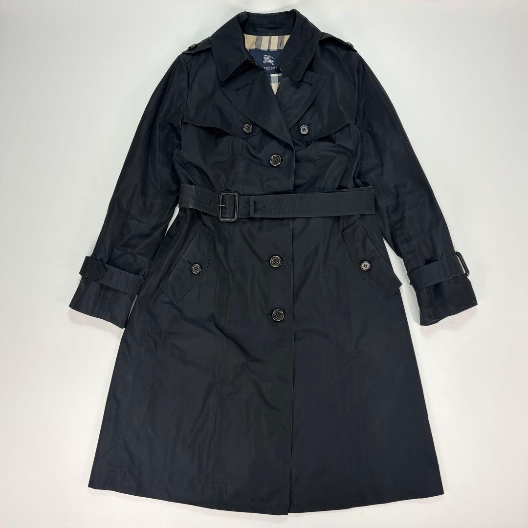 BURBERRY LONDONトレンチコート シングル メガチェック ナイロン