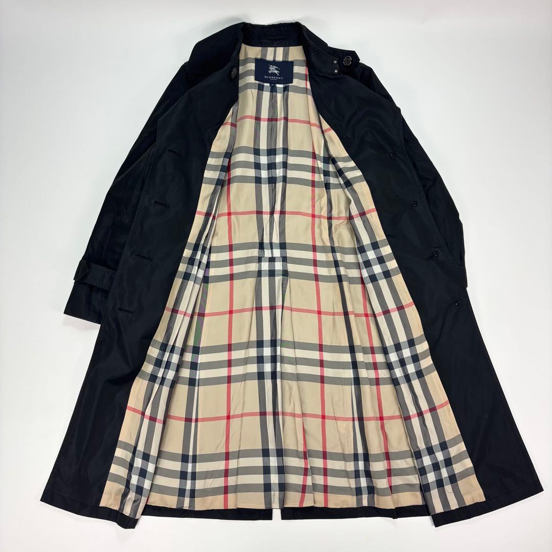 BURBERRY LONDONトレンチコート シングル メガチェック ナイロン