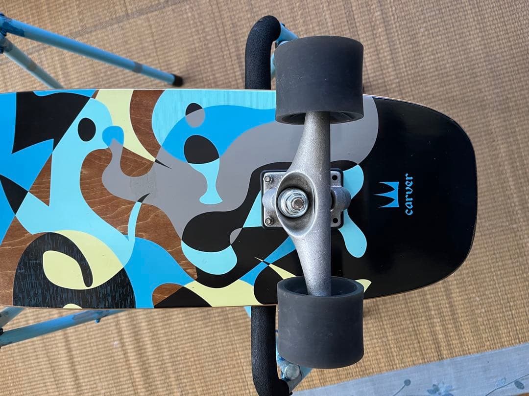 カーバースケートボード。CX4トラック。30 Blue Ray