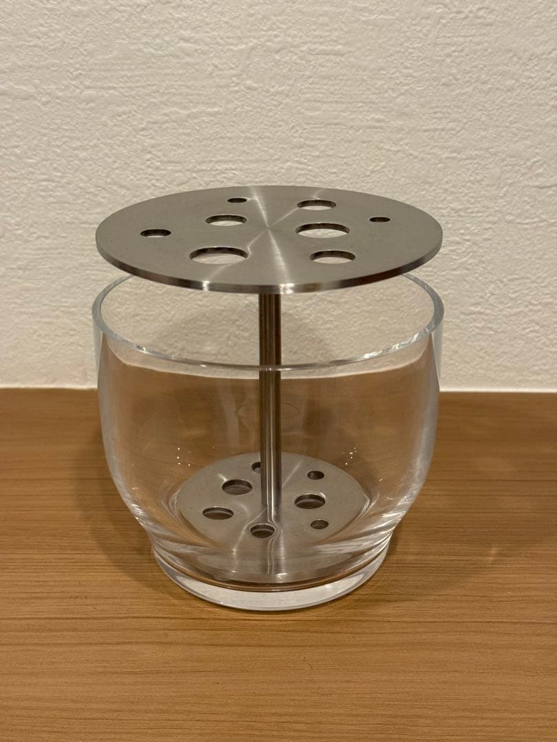 フリッツハンセン イケバナベース スモール フラワーベース 花瓶 ステンレス