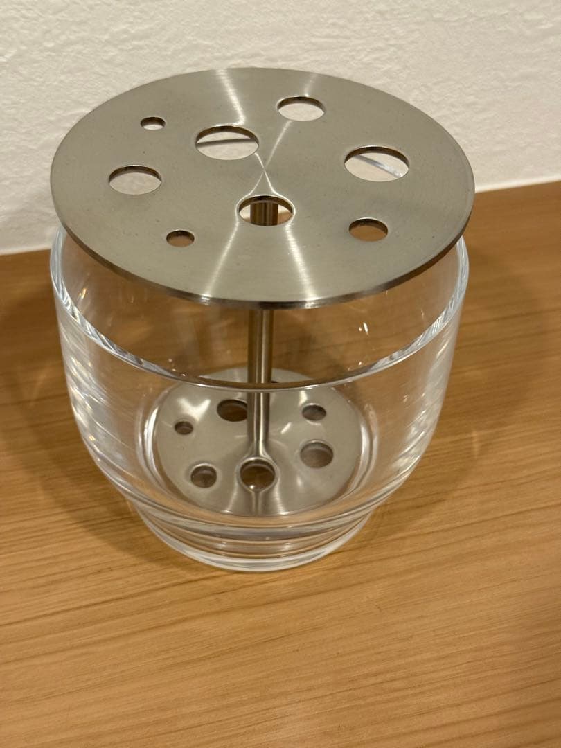 フリッツハンセン イケバナベース スモール フラワーベース 花瓶 ステンレス