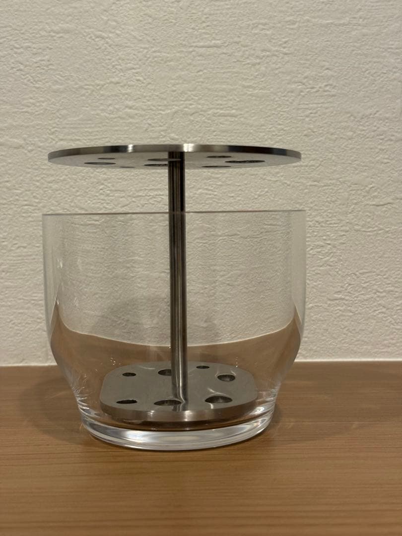 フリッツハンセン イケバナベース スモール フラワーベース 花瓶 ステンレス