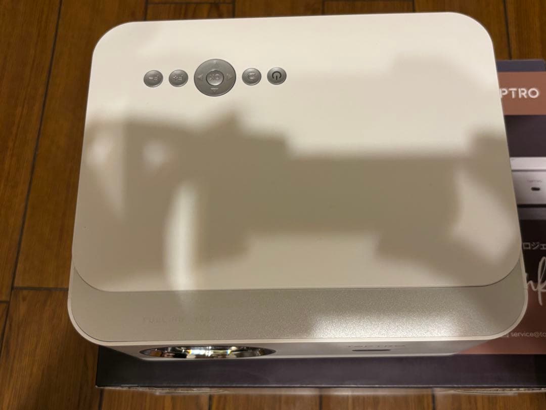 TOPTRO X6 ホワイト プロジェクター 本体