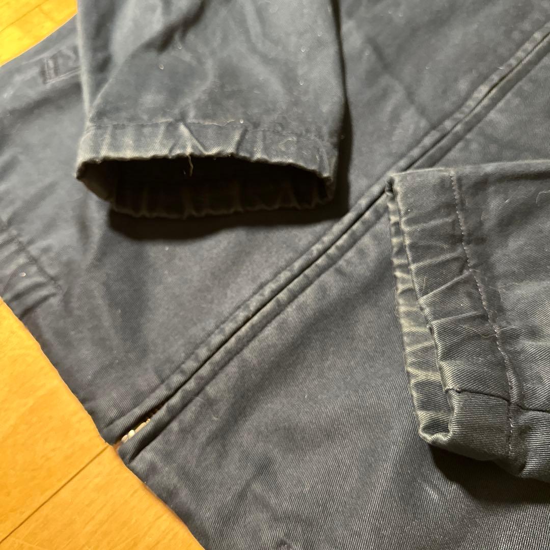 90s Polo Ralph Lauren スイングトップ ネイビー 刺繍ロゴ