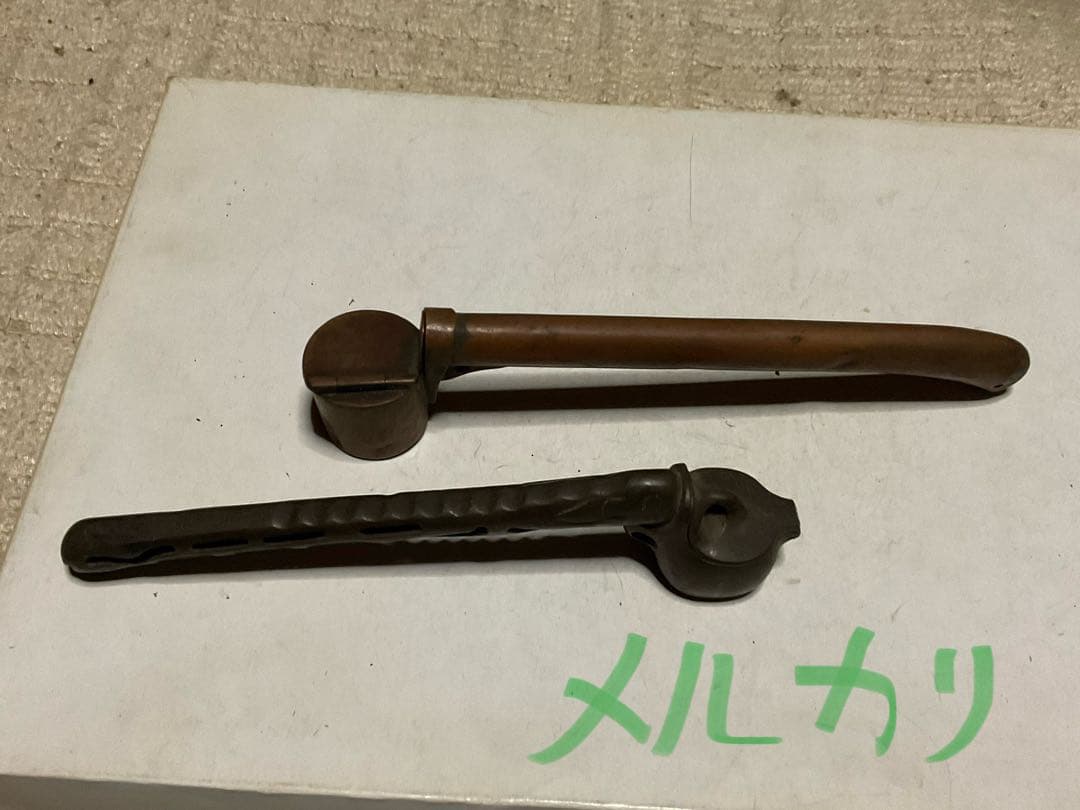 昔の筆入れ、携帯用の2種。【大正時代あるいは昭和初期の物　中古品　昭和レトロ】