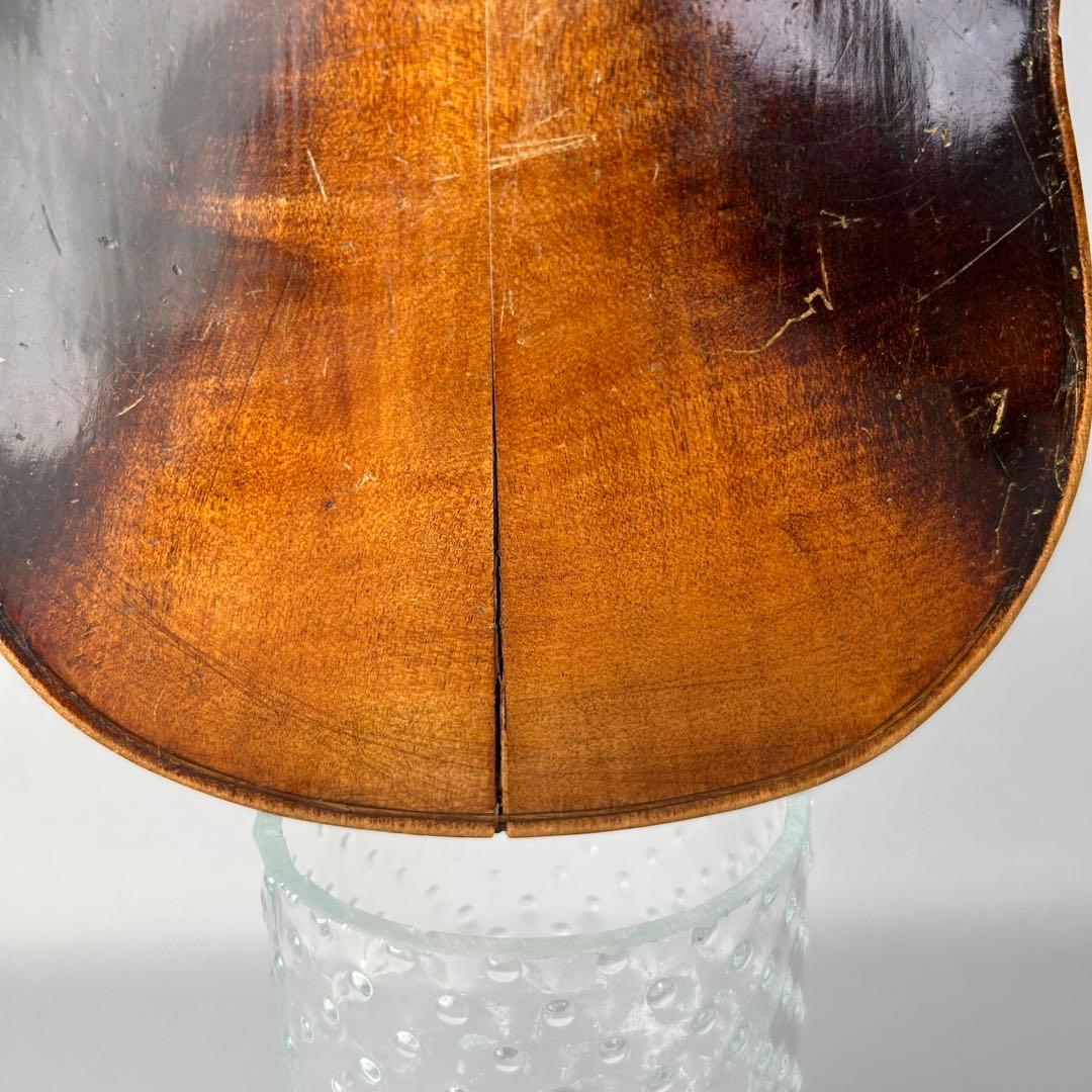 K*h様 3/4 アンティーク ドイツ／ボヘミア系 ヴァイオリン本体 ジャンク