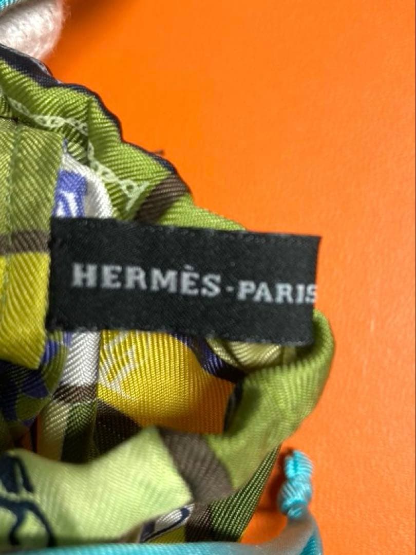 HERMES エルメス ポンポンシュシュ ヘアアクセサリー 保存袋付き