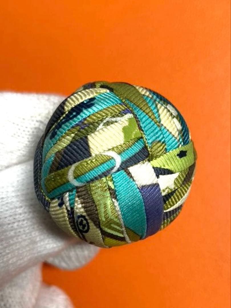 HERMES エルメス ポンポンシュシュ ヘアアクセサリー 保存袋付き