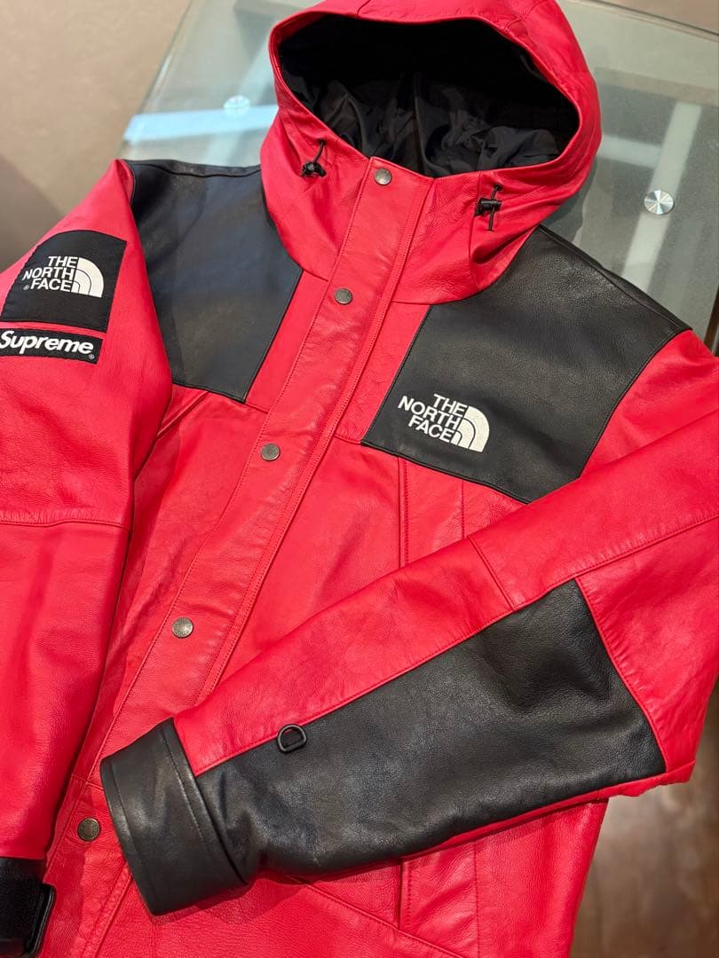 最終価格THE NORTH FACE × Supreme レザーパーカー