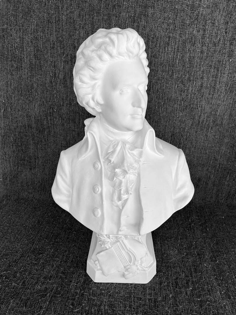 モーツァルト 石膏像 大型