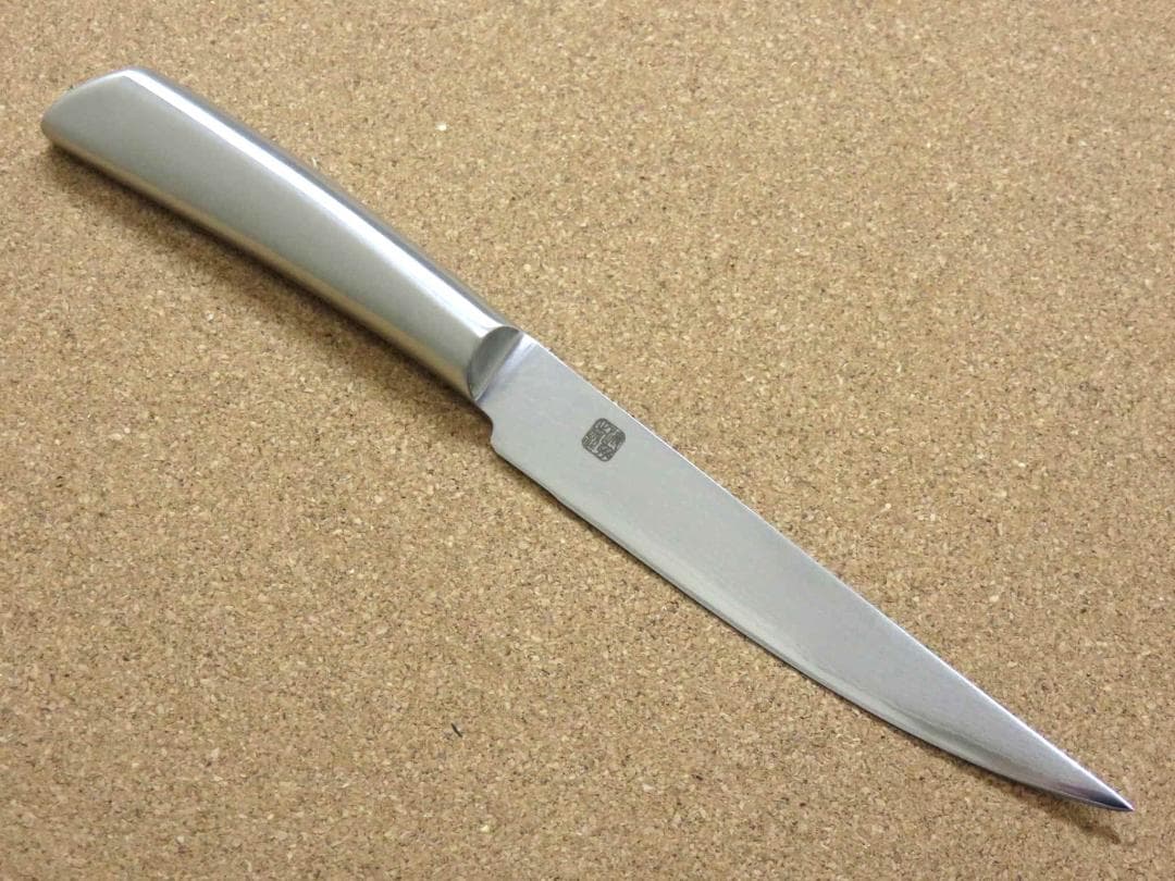 ステーキナイフ 120mm 濃州正宗作 関の刃物 ダマスカス 69層 両刃 日本