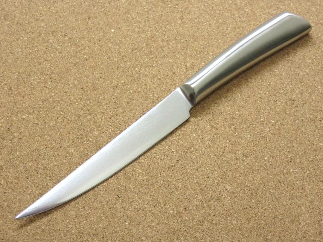 ステーキナイフ 120mm 濃州正宗作 関の刃物 ダマスカス 69層 両刃 日本