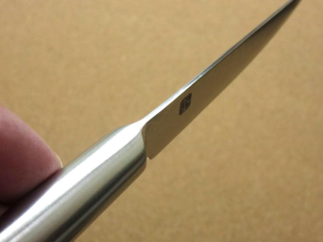 ステーキナイフ 120mm 濃州正宗作 関の刃物 ダマスカス 69層 両刃 日本