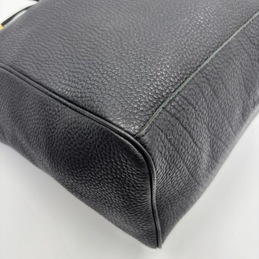 【極美品】 YOUNG&OLSEN トートバッグ ベルト ブラック 黒