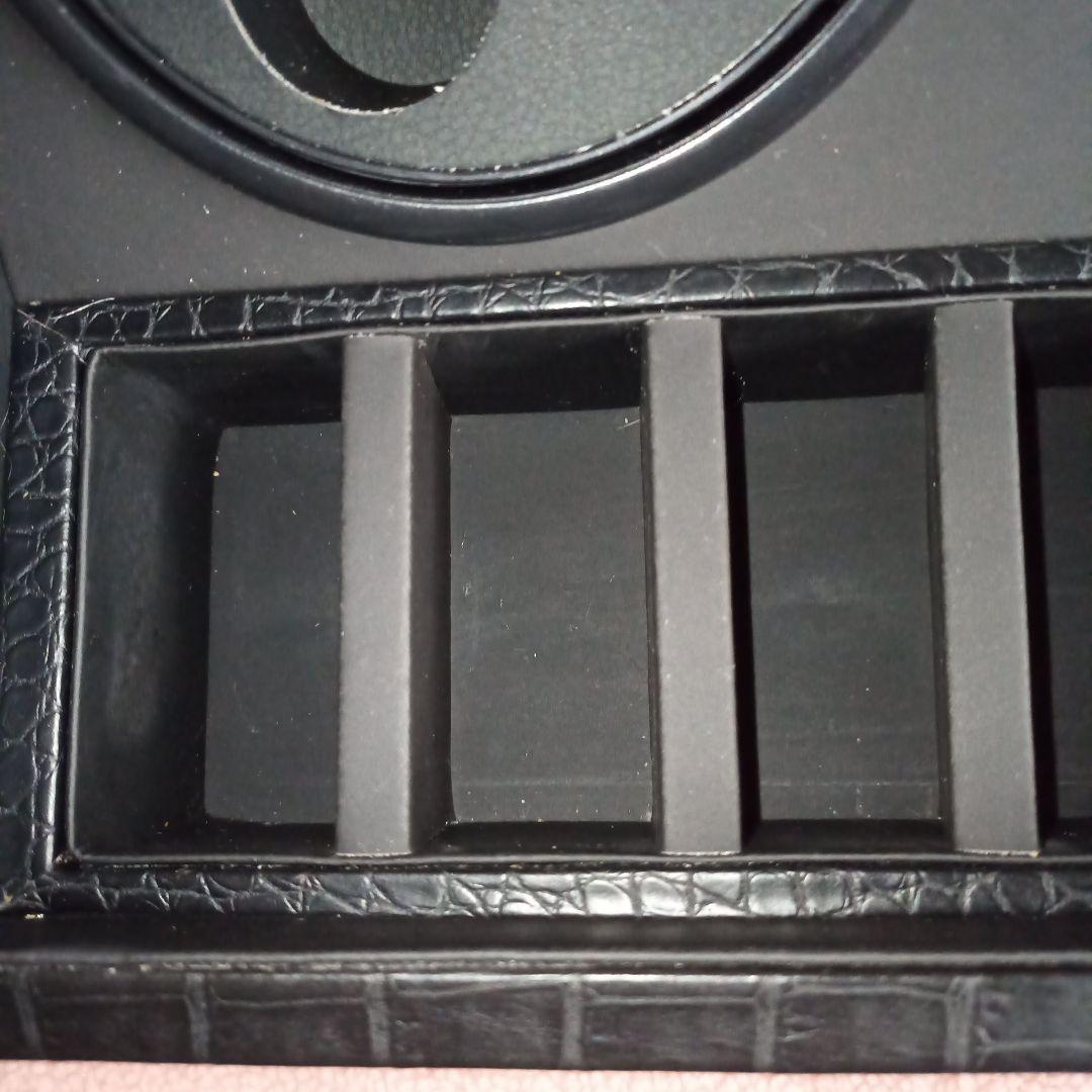 ワインディングマシーン 10本収納 腕時計 自動巻き ケース 静音 PUレザー