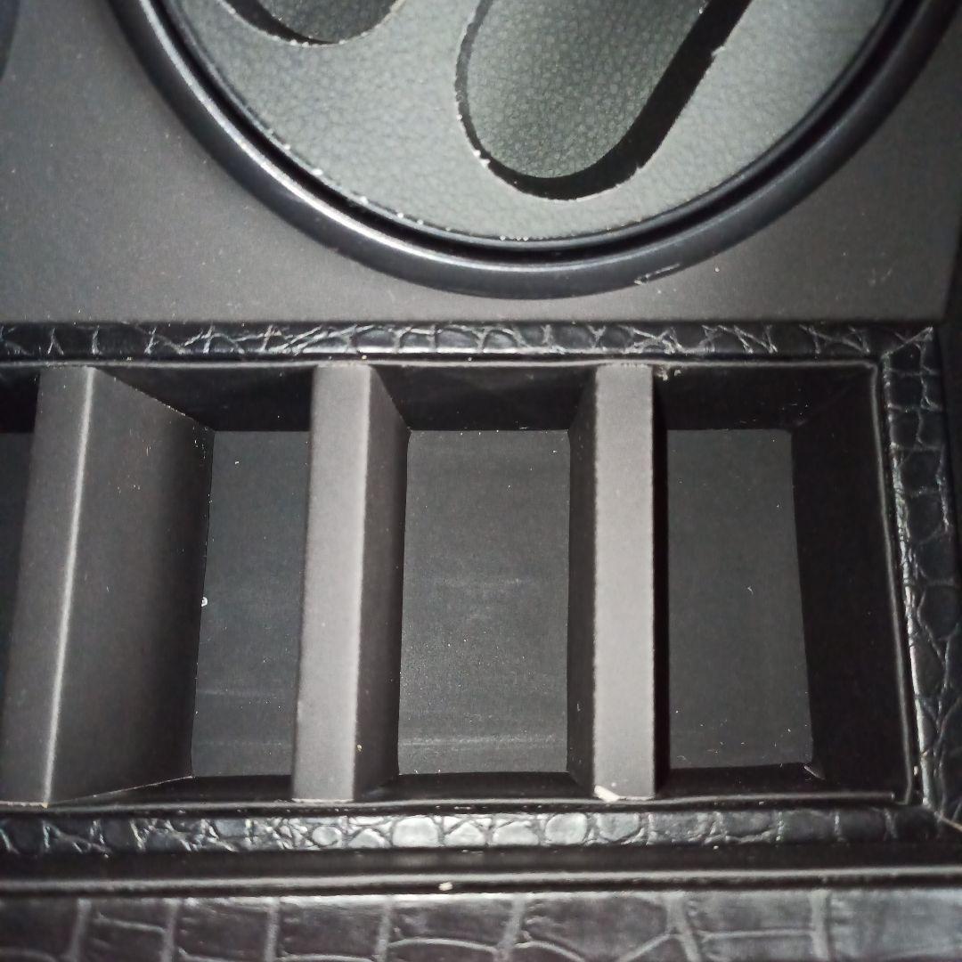 ワインディングマシーン 10本収納 腕時計 自動巻き ケース 静音 PUレザー