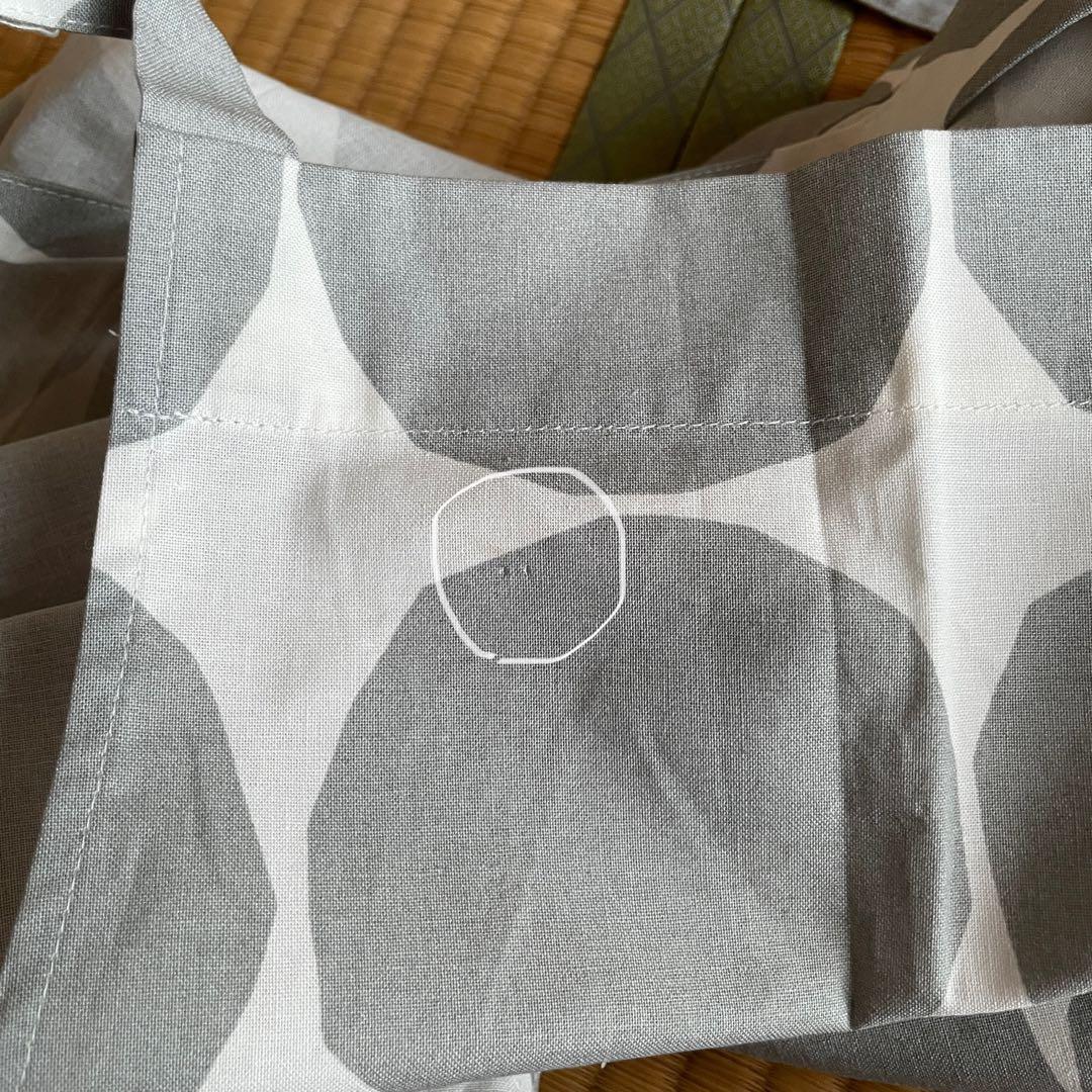 【レア品】マリメッコ フィンエアー機内販売 Kivet エプロン エストニア製