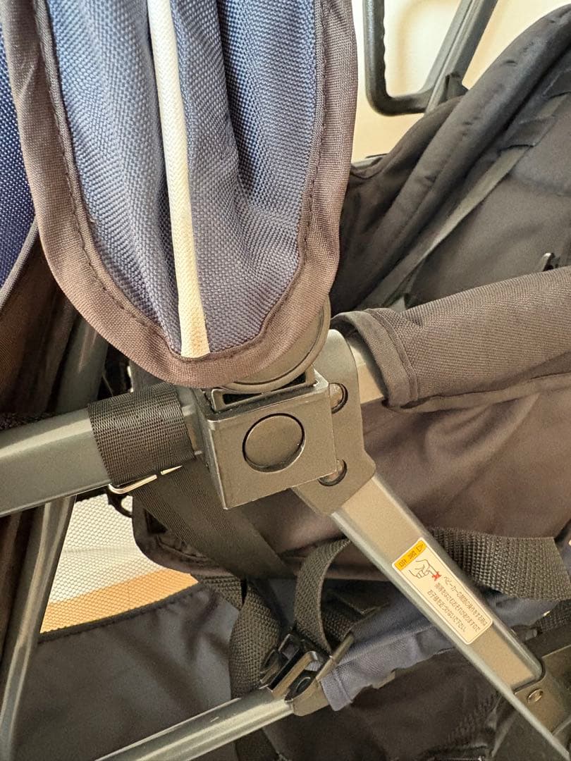 KATOJI 2人乗りベビーカー/2人でゴー/リアシート付き/二人でゴー