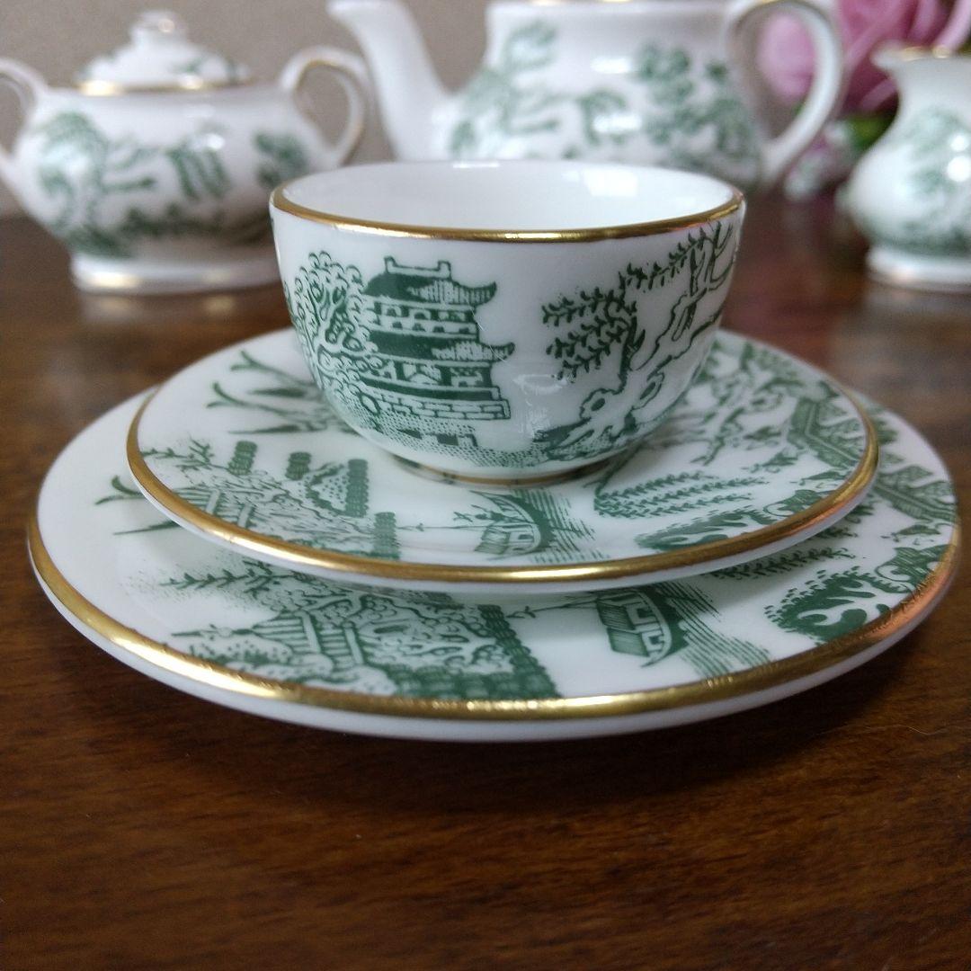 コールポート ウィロー ミニチュアティーセット