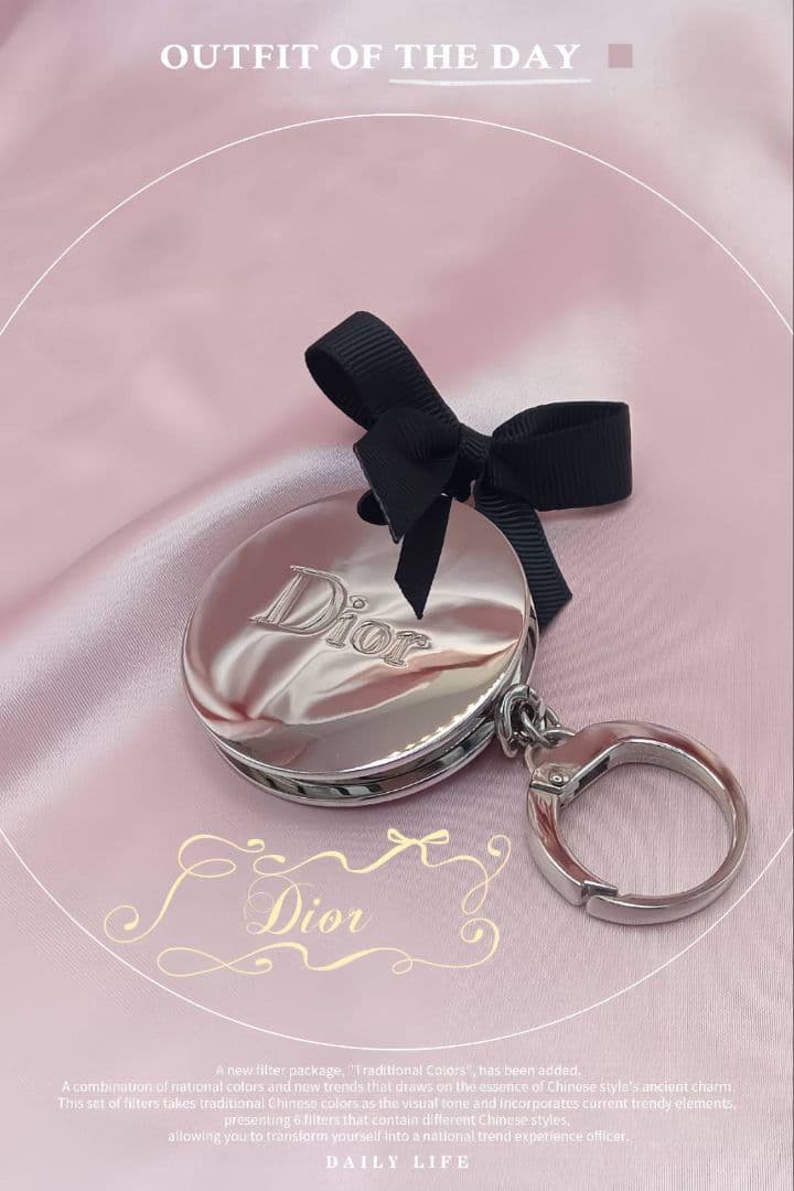 Dior#ChristianDior#バッグハンガー#フック#チャーム