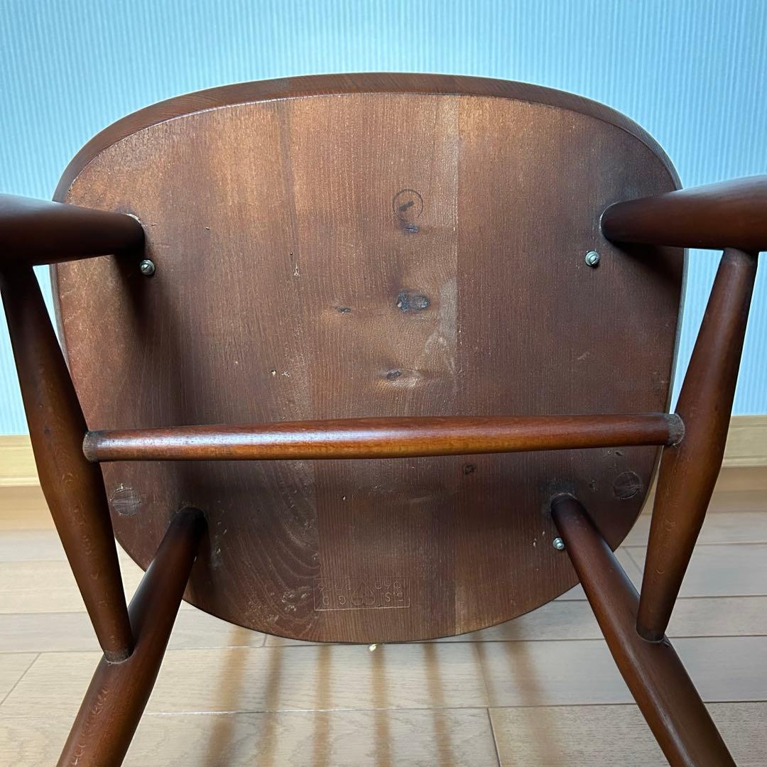 イギリス　アンティーク クエーカーチェア