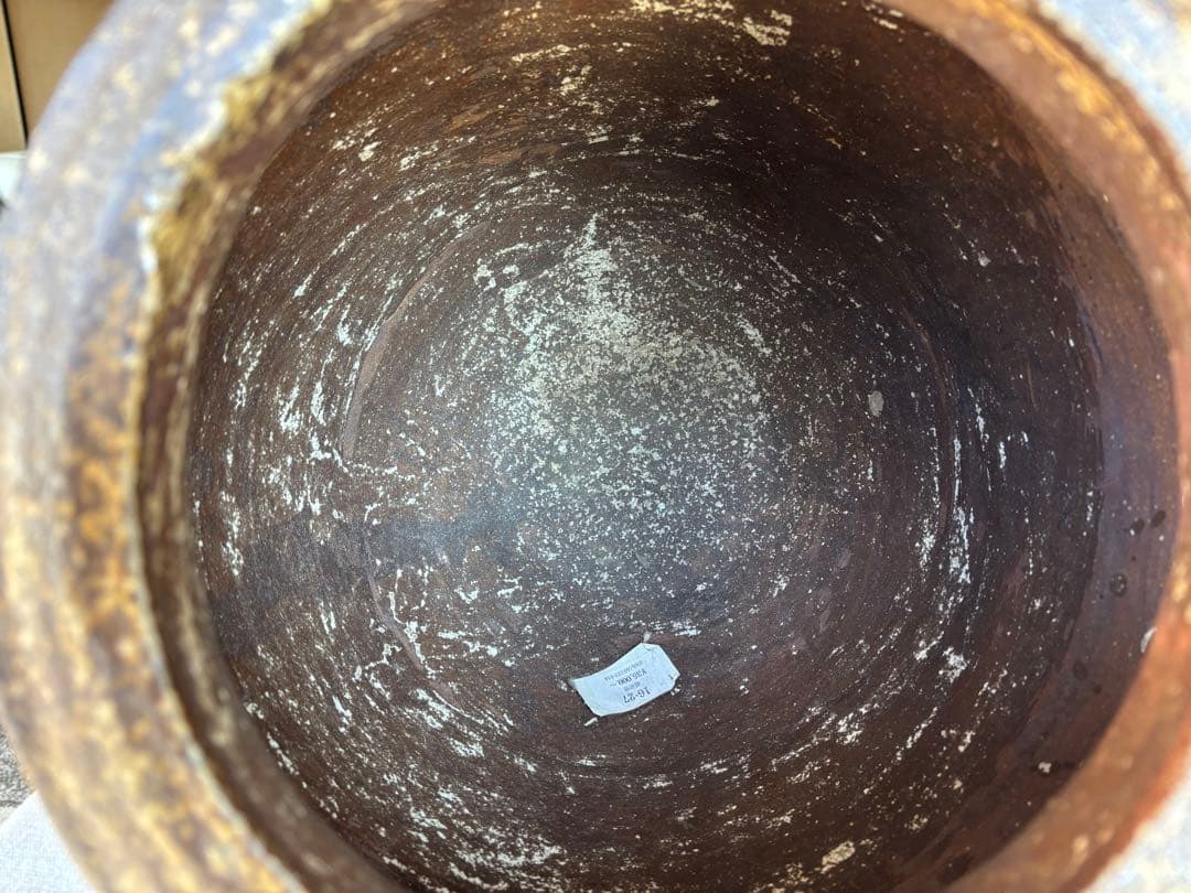 越前壺　甕　古壺甕　骨董品　アンティーク置物