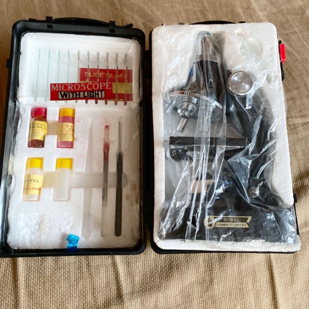 顕微鏡　レトロ　35年物　希少価値‼️ 本体かなり美品です‼️