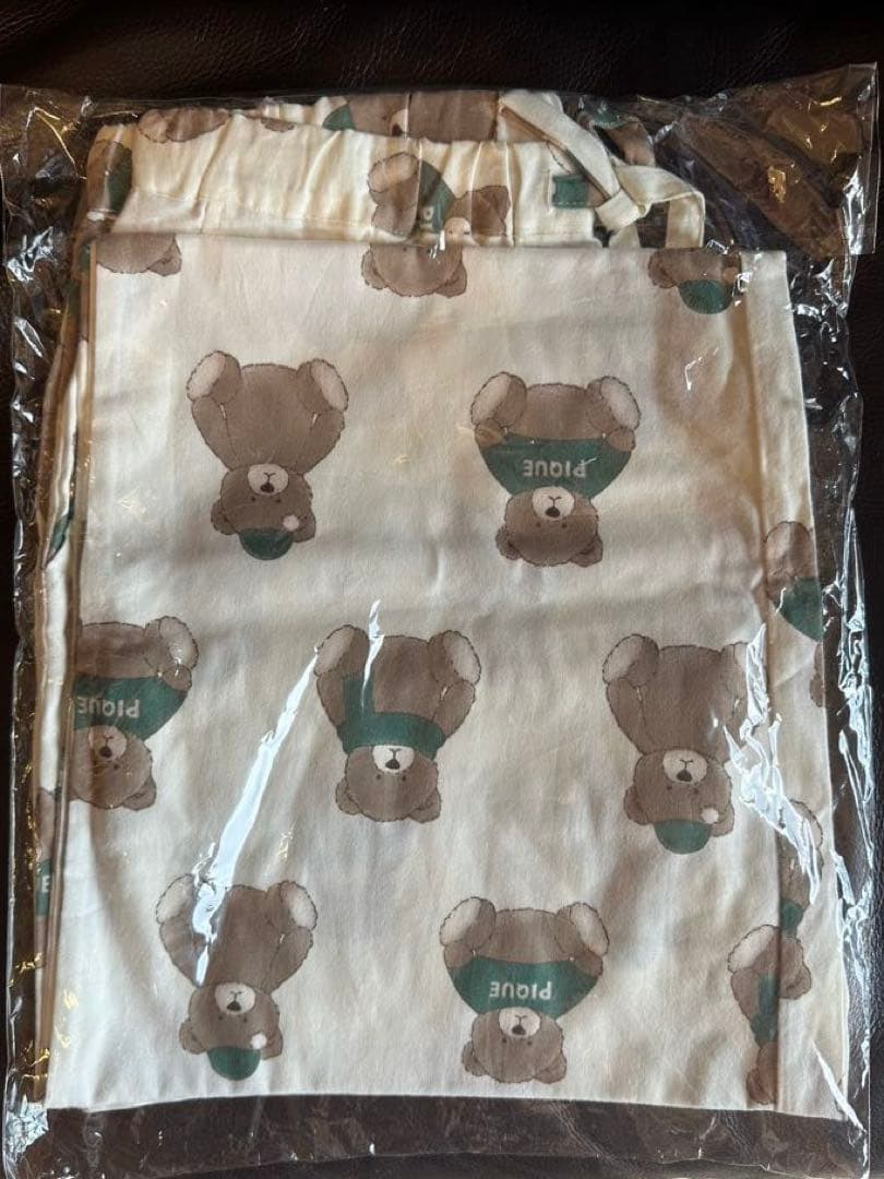 【新品未開封】ジェラートピケ　クマ柄　パジャマ　 上下セット