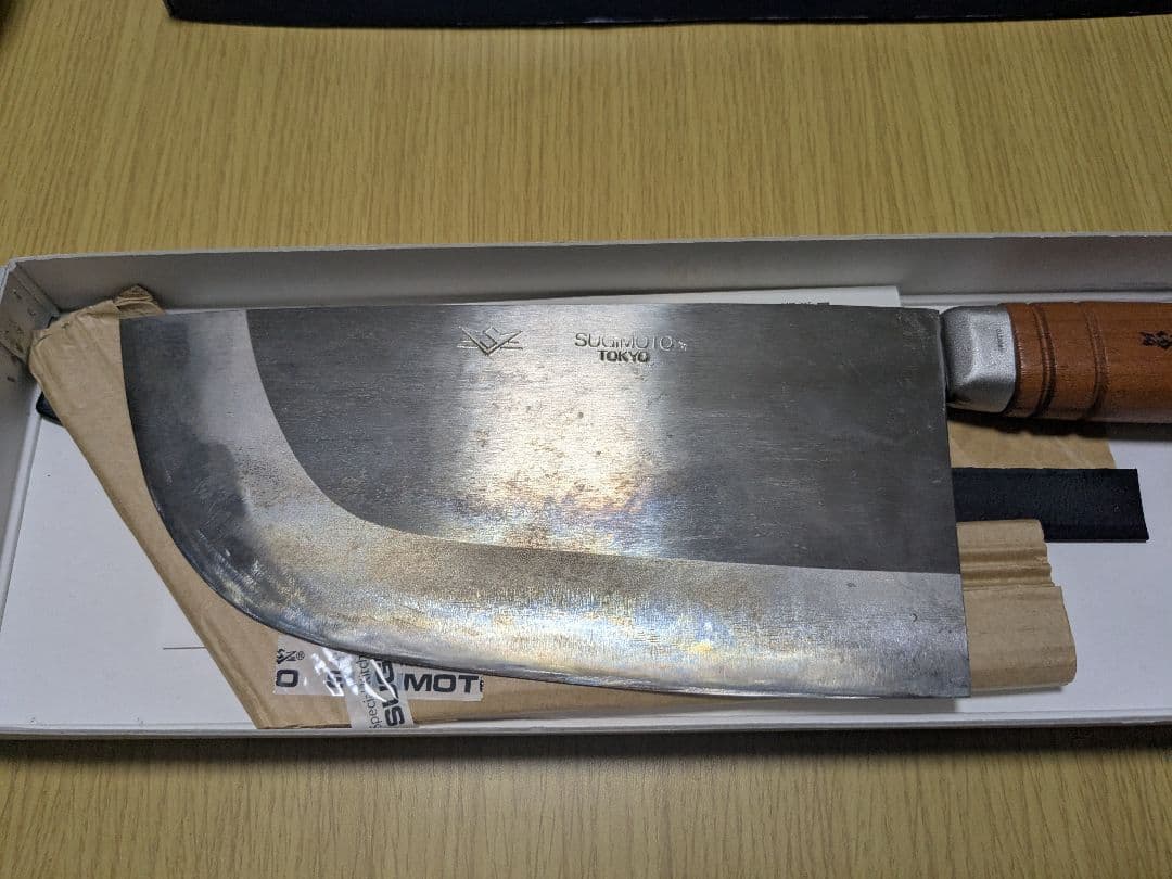 Shun 中華包丁 ステンレス製 木製ハンドル