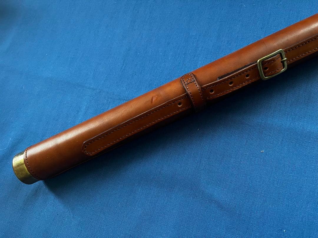 アキラクラフト革製フライロッドケース