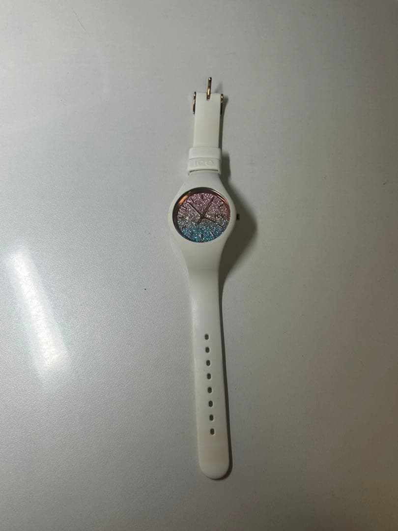 ice Watch アイスウォッチ　ラメ　腕時計　レインボー