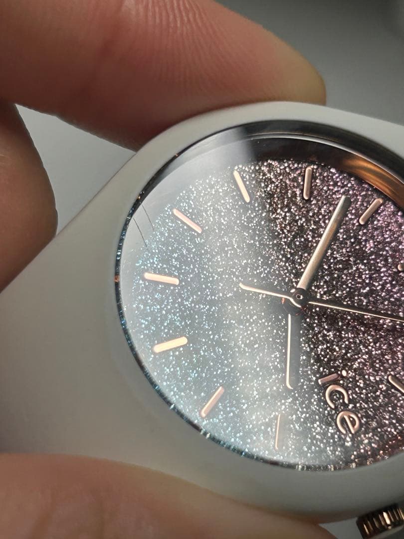 ice Watch アイスウォッチ　ラメ　腕時計　レインボー