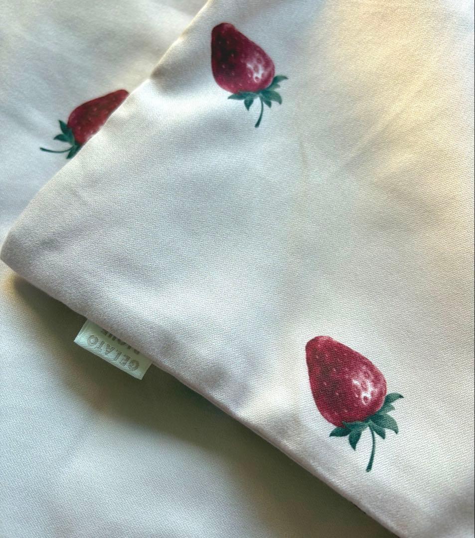 ジェラピケ　寝具　シングル　3点セット　いちご柄　新品