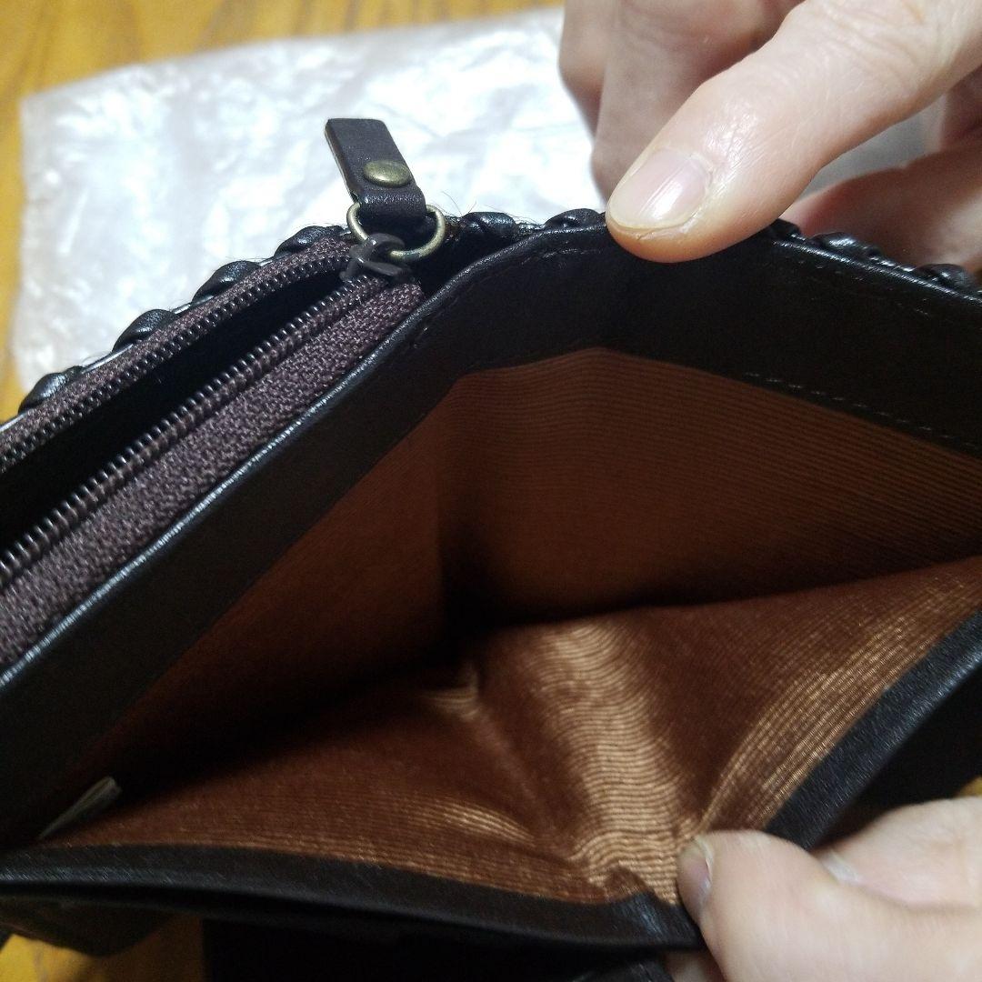 未使用　CORDIER 馬革 レディース コンパクト財布 042